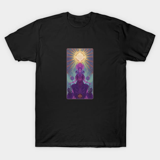 Mystical Goddess Tarot Card T-Shirt by MelihsDump